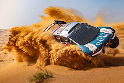 Nasser Al-Attiyah for Prodrive Hunter for Dakar 2024 in Dubai , UAE on November 8, 2023 
