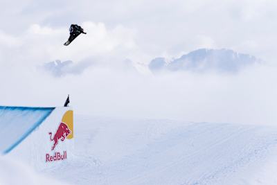 Hiroto Ogiwara at the Laax Open 2023, in Switzerland.