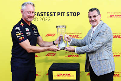 Wheatley ontvangt de DHL Fastest Pitstop Award voor het seizoen 2022