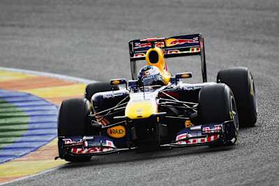 Red Bull Racing monopost RB7, ktorý dominoval Formule 1