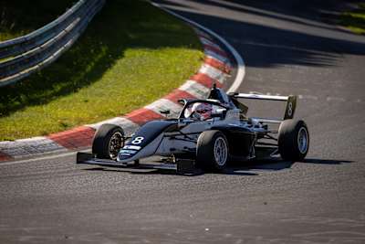 Carrie Schreiner em corrida de F4 na Alemanha em 2023