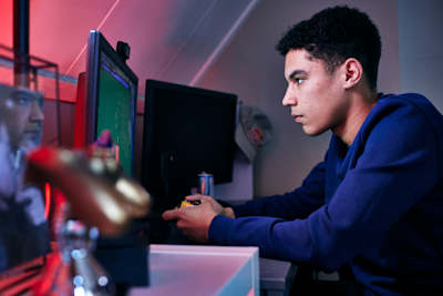 Levi De Weerd playing EA Sports FC.