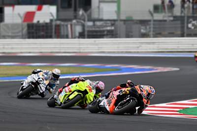 Jack Miller in action at the San Marino MotoGP on September 8, 2024.