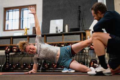 Laura Stigger trenuje w Athlete Performance Center w Thalgau w Austrii.