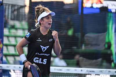 Sezonul Riyadh Premier Padel P1, Finala feminină - Sanchez/Josemaria - Brea/González în Riyadh, Arabia Saudită, la 2 martie 2024.