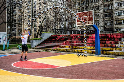 Dušan Bulut performs during the photo shoot session in Belgrade, Serbia on March 4, 2023.