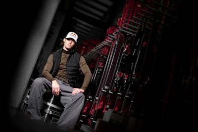 Lucas Braathen poses for a portrait in Altenmarkt, Austria on December 17, 2023.