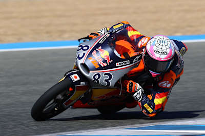 Alvaro Carpe testing in Jerez 2024