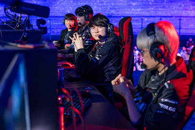 Faker of T1 during Red Bull League of Its Own in Berlin, Germany on December 9, 2023