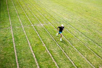 Hayden Wilde trains at his hometown in Whakatane, NZ on December 19, 2023.