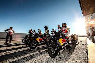 Red Bull Rookies Cup Selection Event, Guadix, Spain, 2-4 October 2018.