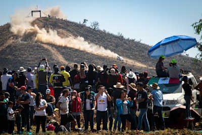 Venue at El Brinco stage during the World Rally Championship Mexico in Leon, Mexico on March 9, 2019.
