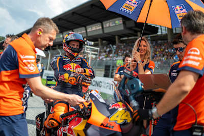 Pol Espargaró durante el Campeonato del Mundo de MotoGP en el Red Bull Ring de Spielberg, Austria, el 17 de agosto de 2024.