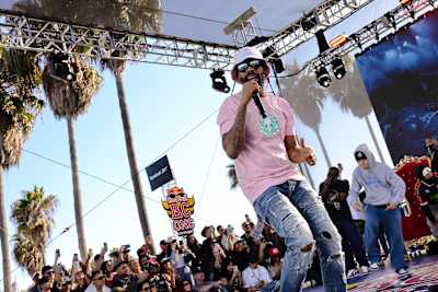 Redman performing at Red Bull BC One National Final in Venice Beach