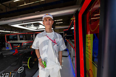 Daniel Tschofenig seen during the FIA Formula1 World Championship seen at the Red Bull Ring in Spielberg, Austria on June 30, 2024.