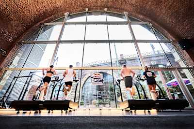 Participants seen during Red Bull Road to Hyrox in Vienna, Austria on November 14, 2025