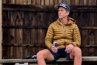 Ryan Sandes  is seen during a recce in the Cape Fold Mountains in South Africa on May 7, 2024.