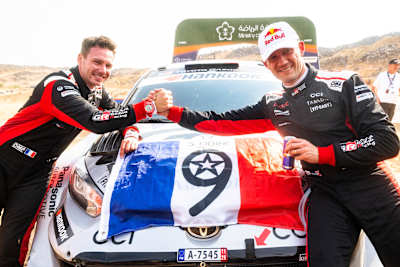 Pilot Vincent Landais i Sebastien Ogier - dziewiąty tytuł WRC Ogiera