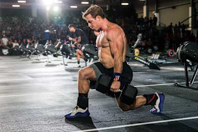 Noah Ohlsen competes at the World Fitness Project Tour Stop 2, on day 2 in Mesa, Arizona, USA on August 30, 2025. 