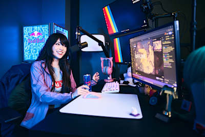 Emiru poses for a portrait at Red Bull Studios in Santa Monica, CA, USA on August 5, 2025. 