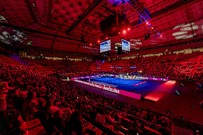 The spectacular Premier Padel 2024 Finals light up Barcelona, Spain on December 19, 2024