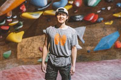 Sorato Anraku poses for a portrait in Tokyo, Japan on March 15, 2024.