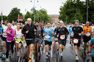 Dominic Thiem sett under Wings for Life World Run i Wien, Østerrike den 4. mai 2025.  
