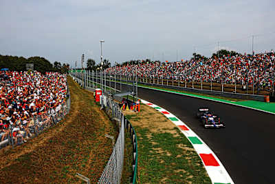 Daniel Ricciardo durante los entrenamientos finales antes del Gran Premio de F1 de Italia en el Autodromo Nazionale Monza el 31 de agosto de 2024 en Monza, Italia. 
