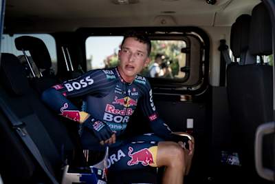 Florian Lipowitz at the 79th La Vuelta Ciclista a España 2024 in Spain