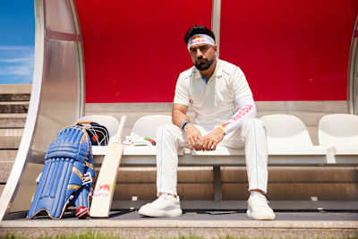 On July 23rd, 2025, Rashid Khan Arman prepares for cricket in Salzburg, Austria.