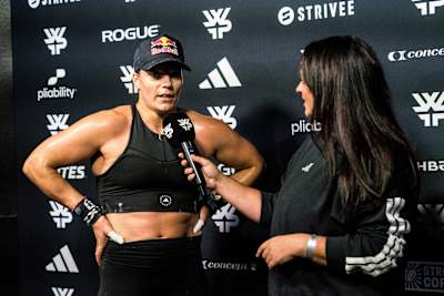 Laura Hoffer competes at the World Fitness Project Tour Stop 2, on day 2 in Mesa, Arizona, USA on August 30, 2025. 