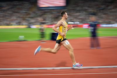 Niklas Kaul actúa en los Campeonatos de Europa el 16 de agosto en Munich, Alemania. 