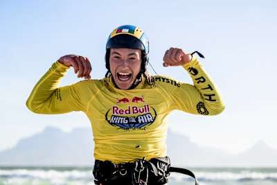 The Italian kitesurfer is a big believer in relentlessly following your dreams, as long as you're dedicated