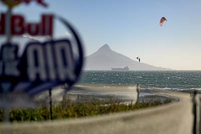 Andrea Principi catches incredible height during Red Bull King Of The Air in Cape Town, South Africa, on 5 December 2023