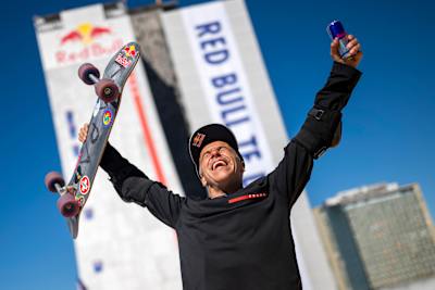 Sandro Dias seen during the Red Bull Building Drop in Porto Alegre, Brazil on September 25, 2025. 