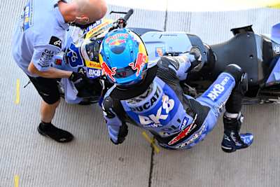 Alex Marquez seen during Round 17 of the MotoGP World Championship, the Indonesian Grand Prix, in Mandalika, Indonesia, on October 11, 2026. 