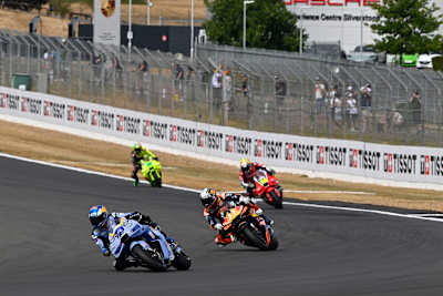 Alex Marquez, Pedro Acosta at MotoGP World Championship Stop 12 on August 8, 2026 at Silverstone, United Kingdom 