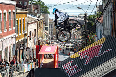 Felipe Agurto in gara al Red Bull Valparaíso Cerro Abajo 2026 