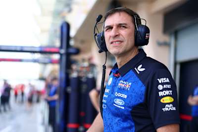 Pierre Waché, technical director of Oracle Red Bull Racing looks on in the Pitlane during day one of F1 Testing at Bahrain International Circuit on February 11, 2026.
