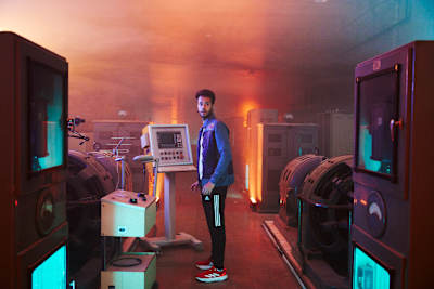 TheGrefg durante el rodaje de Red Bull Click en Madrid, España, el 19 de abril de 2023.