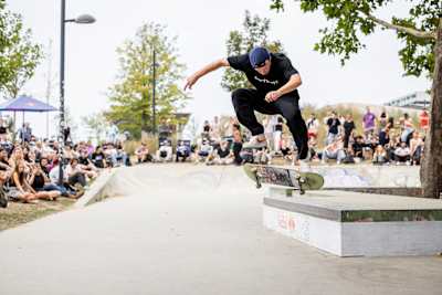 Red Bull LEDGEnds action from Vienna in 2024