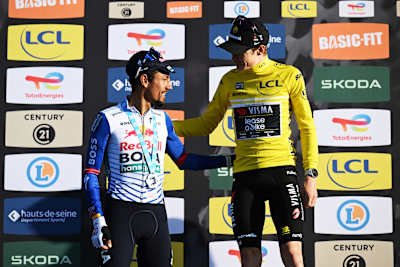 Dani Martinez on second place at Paris-Nice