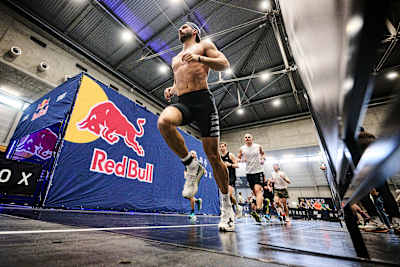 Alexander Rončević gibt auch auf der Laufstrecke richtig Gas