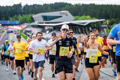 App Run Event am Red Bull Ring gehört die Rennstrecke den Teilnehmer:innen