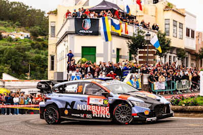 Adrien Fourmaux (FRA), Alexandre Coria (FRA) bei der FIA World Rally Championship 2026 in Gran Canaria