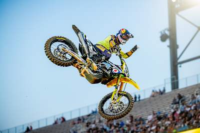 Ken Roczen podczas SMX World Championships Round 10 na Protective Stadium w Birmhingham, Alabama, USA, 21 marca 2026 r.