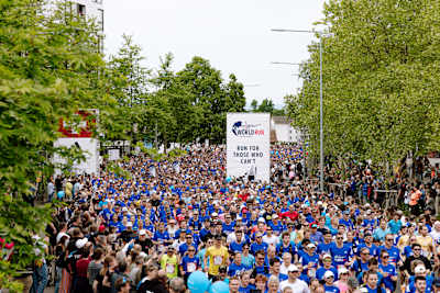 Le départ de la Wings for Life World Run Zug 2026 