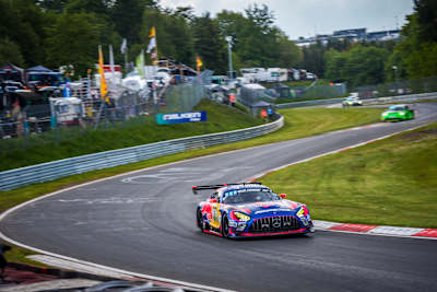 Max Verstappen während des Qualifyings zu den 24h Nürburgring 2026.