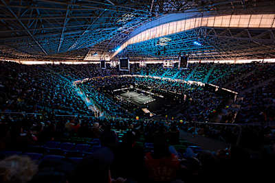 Stadium overview  during the finals of the Premier Padel P1 Buenos Aires, Argentina in May 2026.