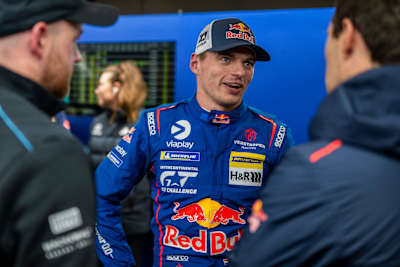 Max Verstappen seen during the 24h Nürburgring in Nürburg, Germany on May 15, 2026.
